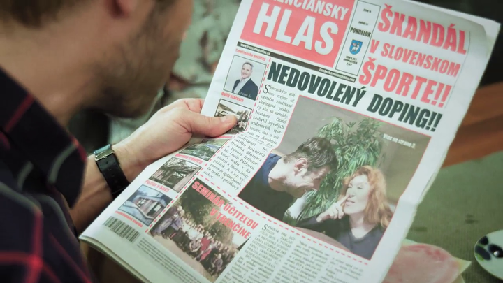 Nový život - Dušan a Lucia na titulke Trenčianskeho hlasu